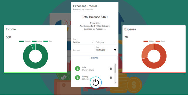 React Expense Tracker App